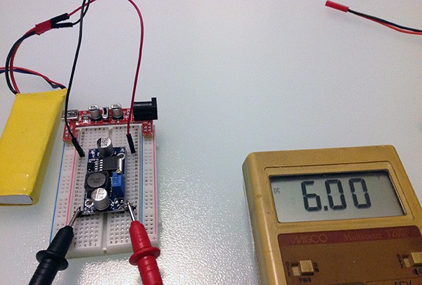 Convertitore DC-DC regolabile 6v