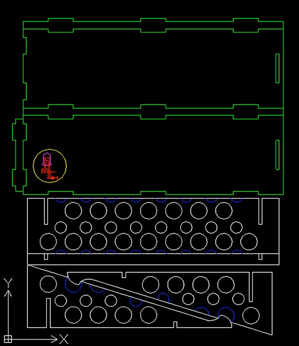 base laptop copntenitore dwg