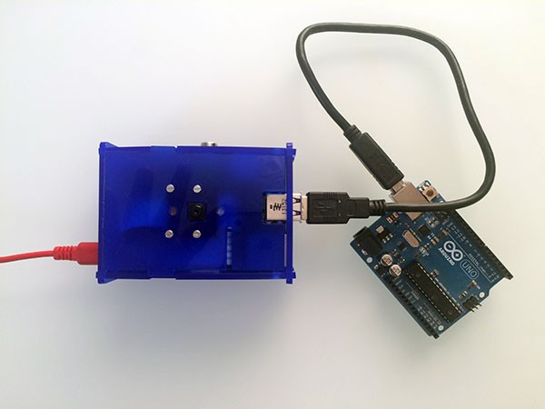 remote raspbian control arduino camera closed