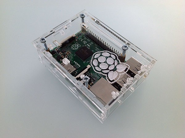 Box Rasperry Pi 2 montato