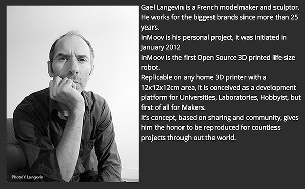 InMoov Gael Langevin