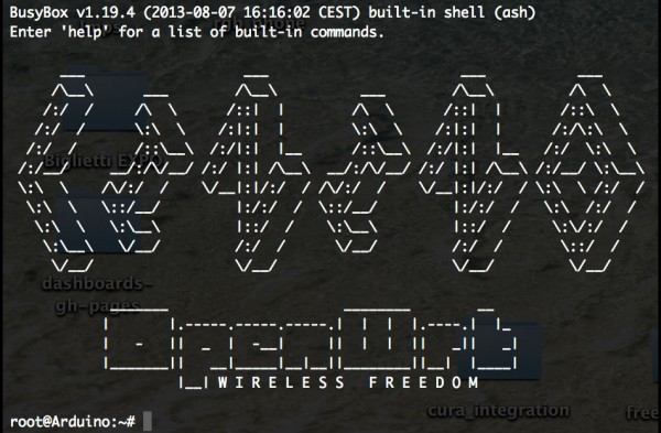 Upgrading OpenWrt on Yun ssh terminal