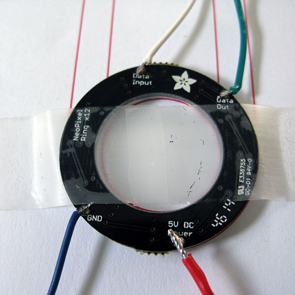 Neopixel Ring Watch 12led