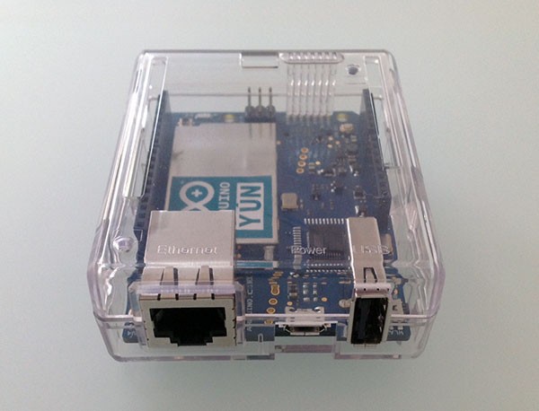 arduino yun case front