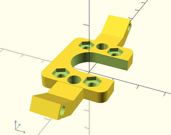 hotend fan single 30 gradi