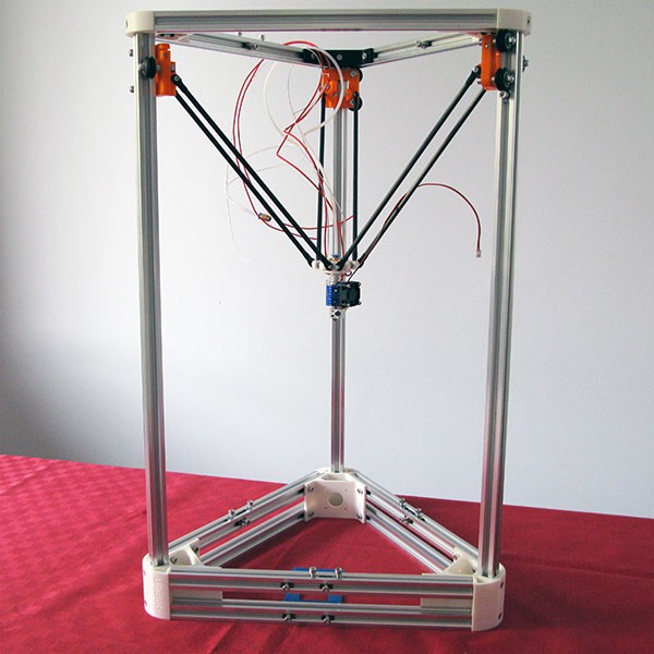 Delta 3d printer K250 Struttura delta bracci montati