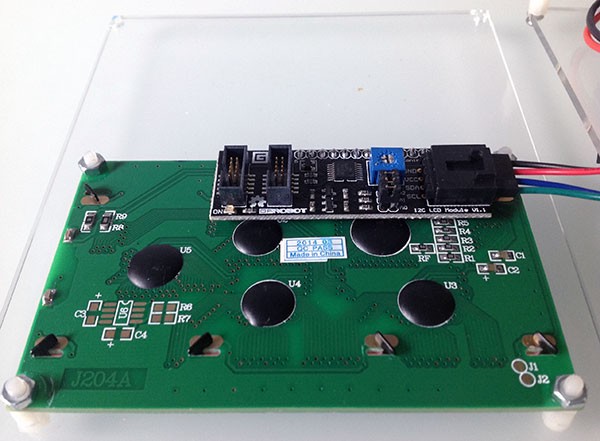 Arduino Gps Tracker I2C LCD 20x4 display