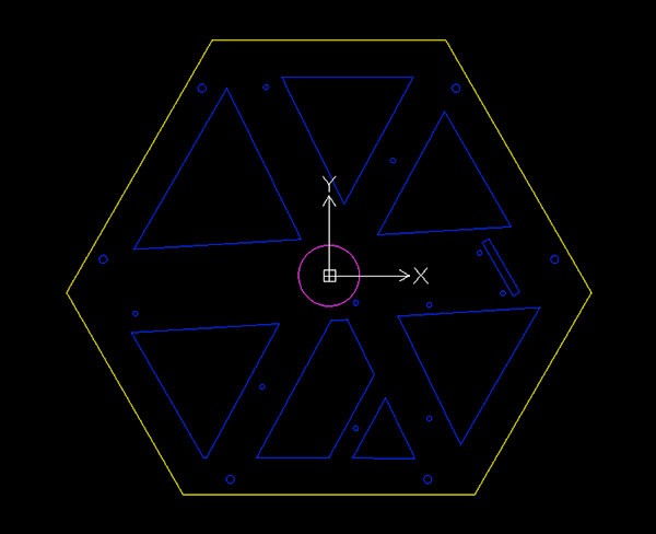 Frame plexy dwg