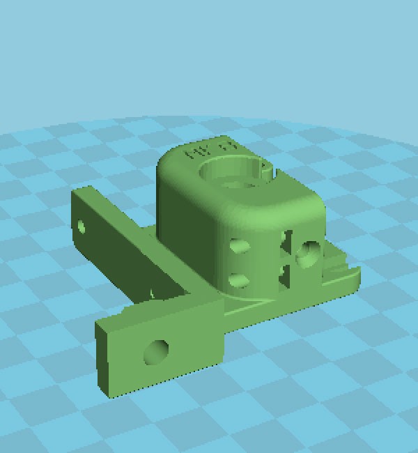 compact bowden extruder cura