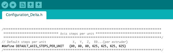 delta 3D marlin kimbra DEFAUL_AXIS_STEP_PER_UNIT