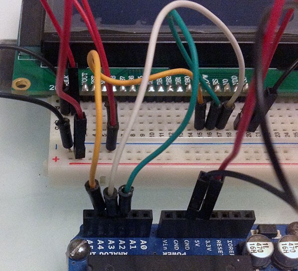 ST7920 Serial u8glib connection arduino