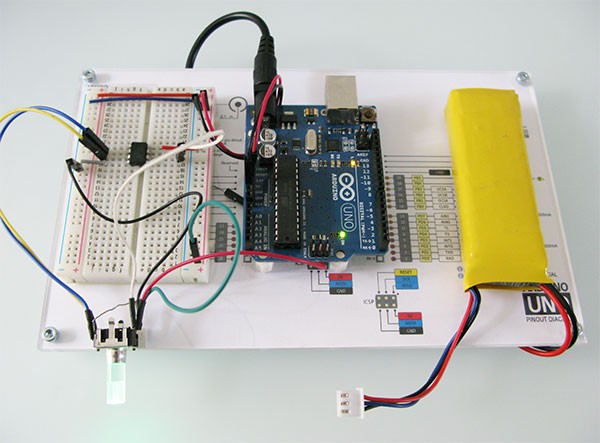 Attiny85 Encoder light