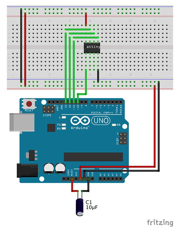 Attiny85 ProgramMode