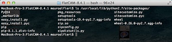 FlatCam PyQt4 usr library path