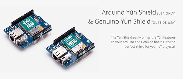 Arduino e Genuino Yún Shield image