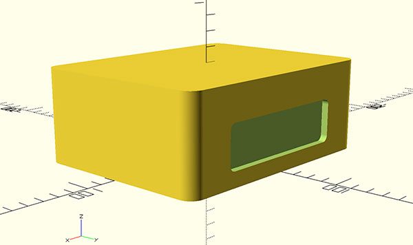 box hdd sata openscad