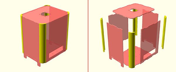 nas raspberry pi box dimensions