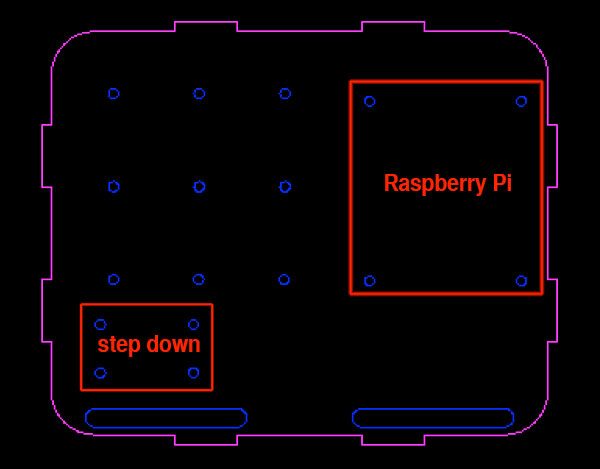 nas raspberry pi box dimensions base