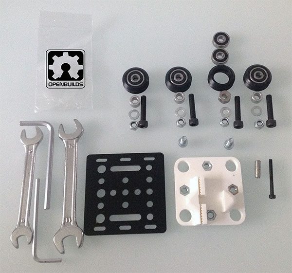 openbuilds gantry plate v2 components