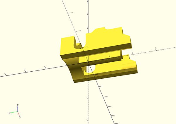 sostegno lavastoviglie 3d printed bottom