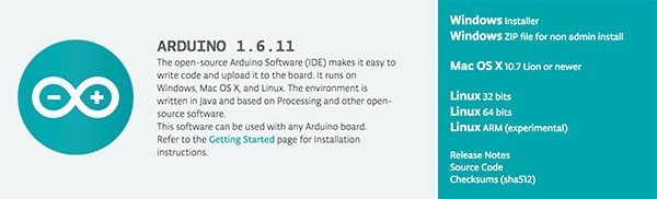 Arduino IDE 1.6.11 new release