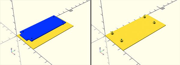 mkr1000 openscad support