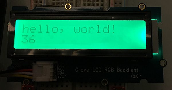 Grove lcd rgb i2c blacklight green