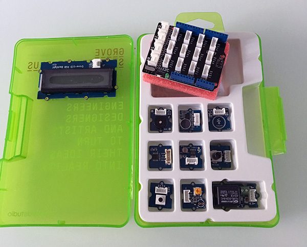 Grove starter kit shield for arduino