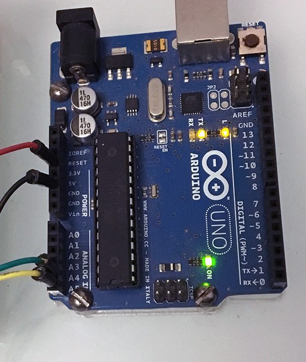 DS3231 Real Time Clock Module Back arduino connect