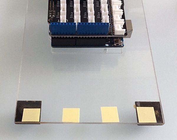 grove i2c touch and lcd biadesivo