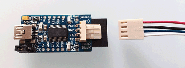 usb serial converter 3,3 top connector