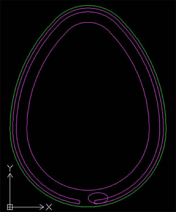 Easter egg infinity mirror dwg