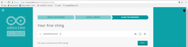 arduino cloud fifth page