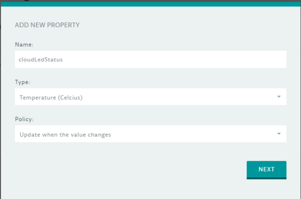 arduino cloud property data