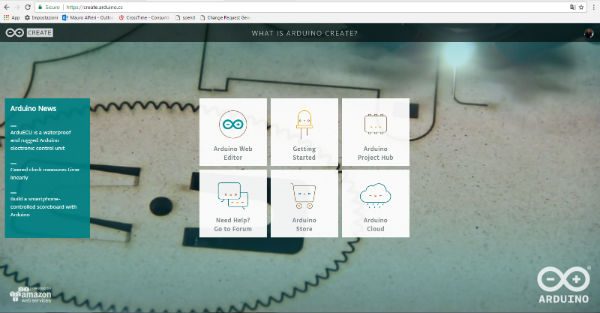 arduino create cloud