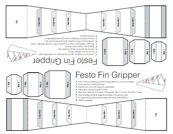 festo fingripper original costruction