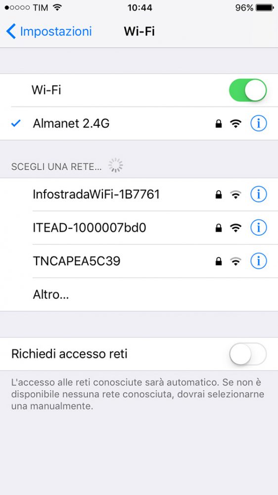 connect your wifi network