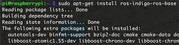 ROS install ROS indigo via apt