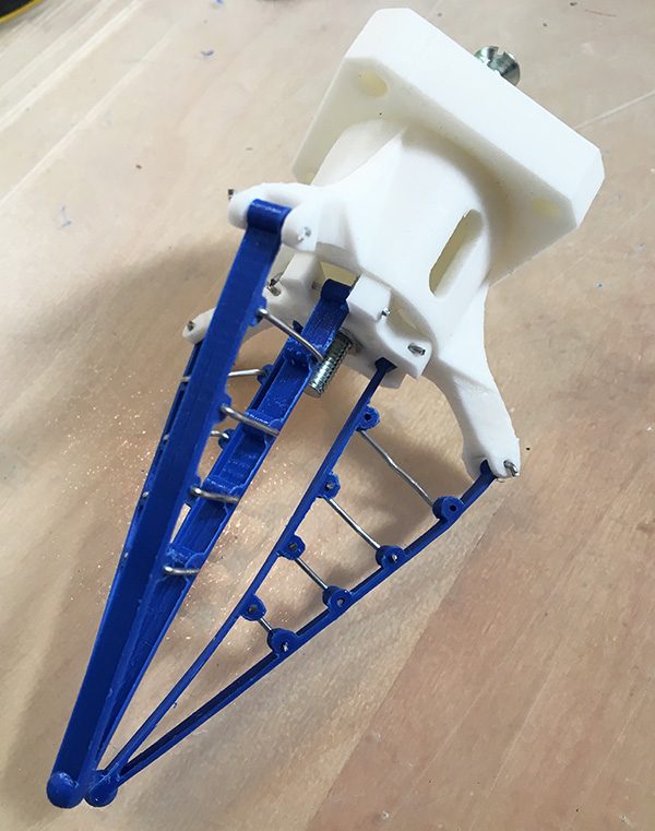 adaptive gripper 3d printed completed picture start