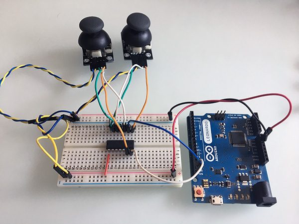 Attiny84 IIC Leonardo