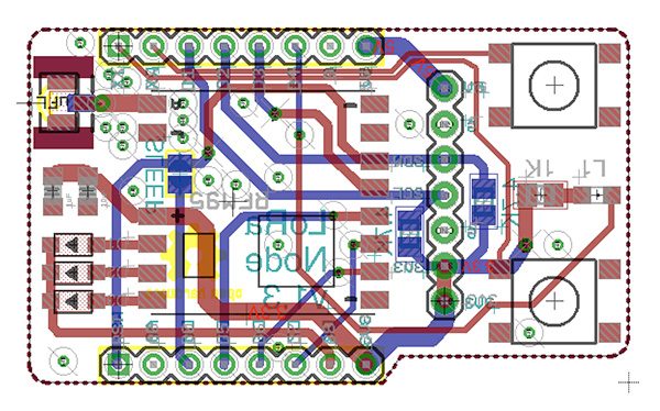 LoRa Node v1.3 pcb eagle