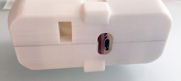 ZeroBot RPi Zero W model 3d usb charger