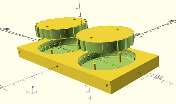 Stampo ZeroBot tires