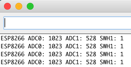 WeMos I2C Attiny85 serial right