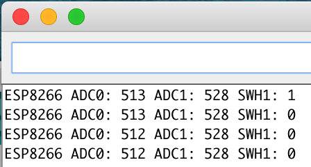 WeMos I2C Attiny85 serial sw