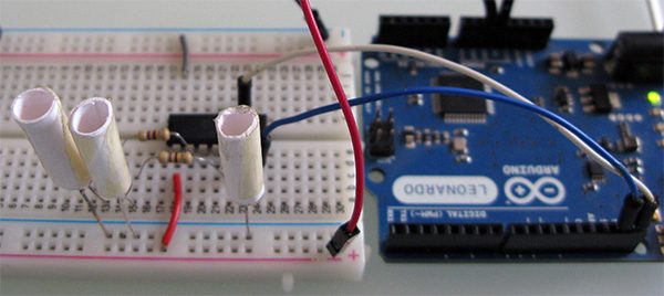 Attiny84 Arduino Led