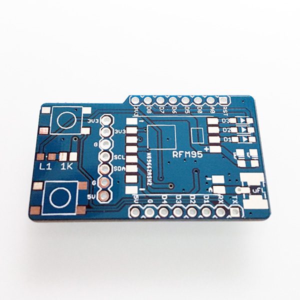 LoRa Node pcb v1.3 front