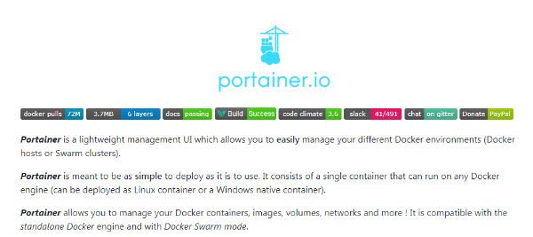 Docker Portainer GitHub