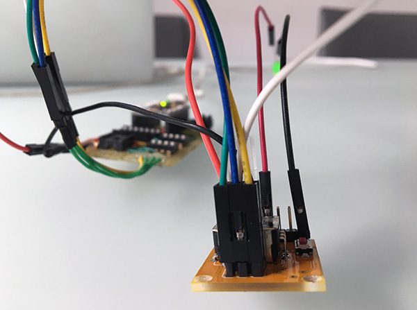 Attiny85 Encoder connettore ICSP