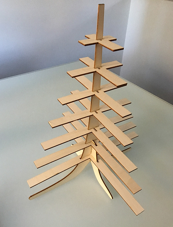 Albero Di Natale In Legno A Spirale.Spiral Christmas Tree 2d Mauro Alfieri Wearable Domotica Robotica